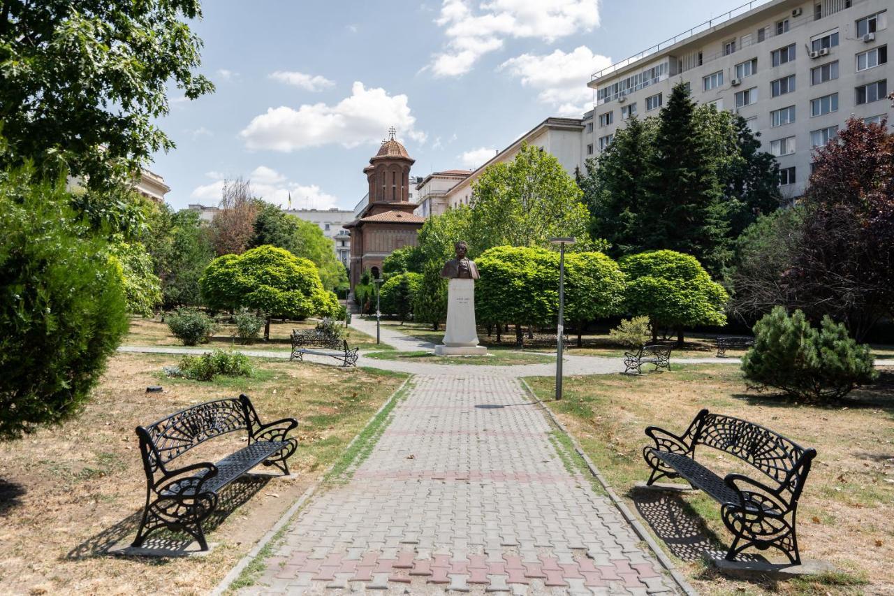 Elegant Studio In The Heart Of The Town Bukarest Kültér fotó